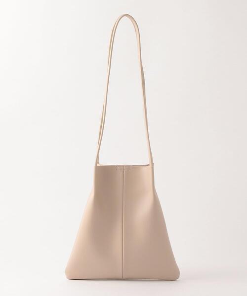 closet story（クローゼットストーリー）の「＜closet story＞ FL トライアングル ショルダーバッグ（ショルダーバッグ・レディース・ブラック/ベージュ・FREE）」の4枚目の写真