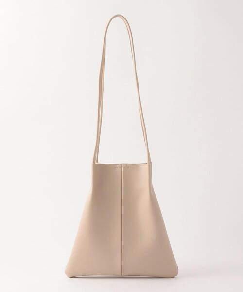 closet story（クローゼットストーリー）の「＜closet story＞ FL トライアングル ショルダーバッグ（ショルダーバッグ・レディース・ブラック/ベージュ・FREE）」の3枚目の写真