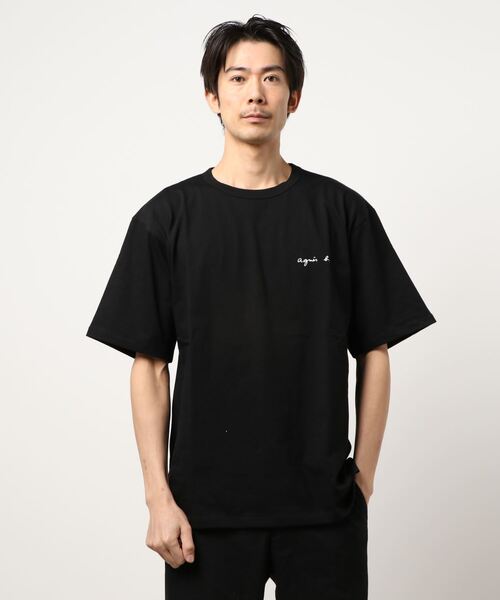 【agnes b.】アニエスベー S179 TS メンズ ロゴTシャツ agnes b.】アニエスベー S179 TS CHRISTOF ロゴTシャツ (Agnes b