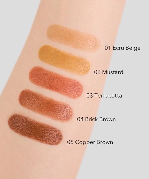 Celvoke(セルヴォーク)の「【販売終了】Celvoke / リベレイティッド マット リップス(口紅/リップティント/グロス・レディース・03 テラコッタ/01 エクルベージュ/02 マスタード/04 ブリックブラウン/05 コッパーブラウン・FREE)」の8枚目の写真