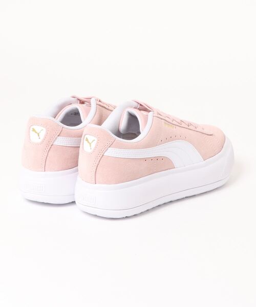 RASVOA（ラスボア）の「【PUMA／プーマ】スウェード マユ（スニーカー・レディース・ベージュ/ブルー・M/L）」の3枚目の写真