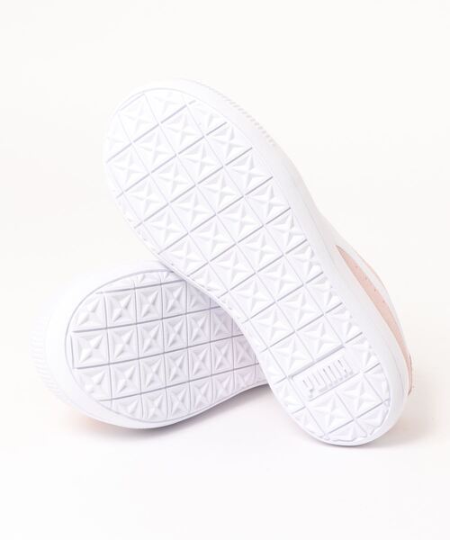 RASVOA（ラスボア）の「【PUMA／プーマ】スウェード マユ（スニーカー・レディース・ベージュ/ブルー・M/L）」の4枚目の写真