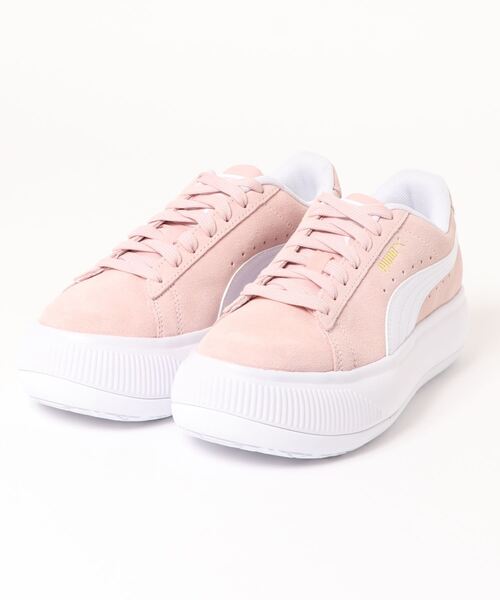 RASVOA（ラスボア）の「【PUMA／プーマ】スウェード マユ（スニーカー・レディース・ベージュ/ブルー・M/L）」の10枚目の写真