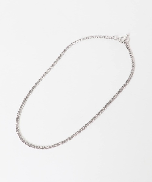 SENSE OF PLACE by URBAN RESEARCH(センスオブプレイスバイアーバンリサーチ)の「チェーンネックレス(その他・メンズ・シルバー・ONE)」の2枚目の写真
