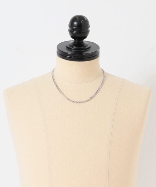 SENSE OF PLACE by URBAN RESEARCH(センスオブプレイスバイアーバンリサーチ)の「チェーンネックレス(その他・メンズ・シルバー・ONE)」の5枚目の写真