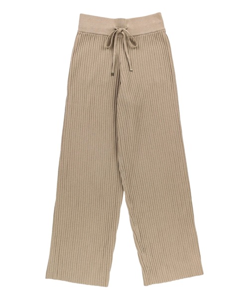 ALEXIA STAM（アリシアスタン）の「Cozy Wide Rib Knit Pants