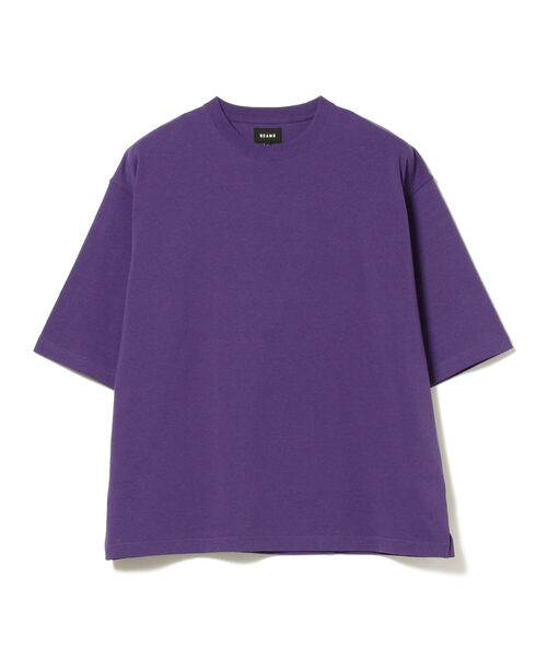 BEAMS（ビームス）の「BEAMS / リカバー ビッグ Tシャツ（Tシャツ/カットソー・メンズ・ホワイト/バイオレット/グレー系その他・MEDIUM/SMALL/X-LARGE/LARGE）」の13枚目の写真