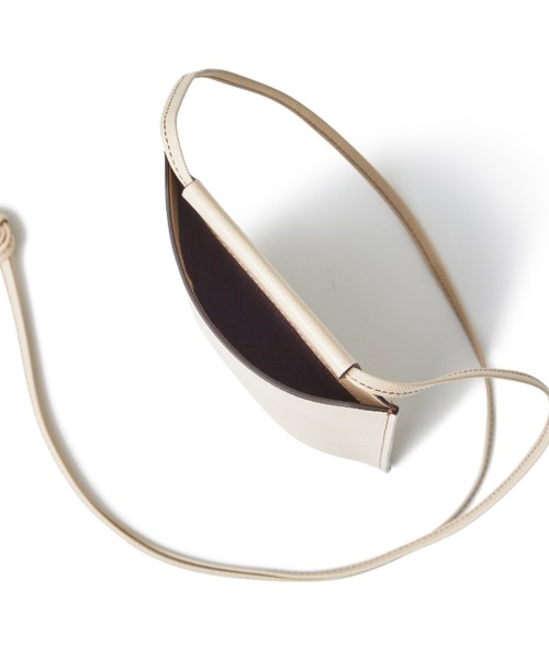 russet（ラシット）の「バイカラーレザーフォンショルダー(SO-323)（ショルダーバッグ・レディース・ベージュ/アイボリー/グレー・FREE）」の22枚目の写真