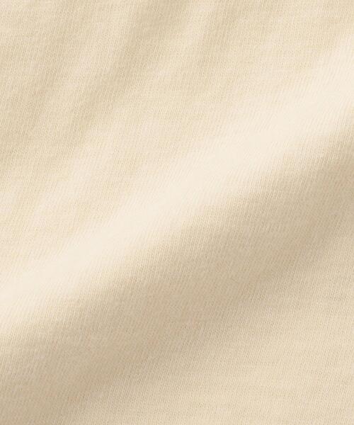 green label relaxing(グリーンレーベルリラクシング)の「【キッズ】カレッジロゴ フリル プルオーバー(Tシャツ/カットソー・キッズ・レッド/オフホワイト/グレー・105/115/135/125)」の15枚目の写真