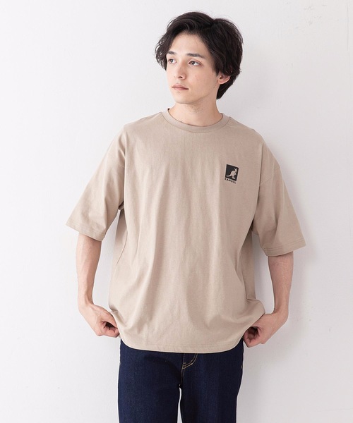 KANGOL(カンゴール)の「【KANGOL/カンゴール】ペイズリーバックプリント ワンポイントブランドロゴ ビッグシルエットTシャツ(Tシャツ/カットソー・メンズ・ブラック/ベージュ/ホワイト・X-LARGE/LARGE/MEDIUM)」の19枚目の写真