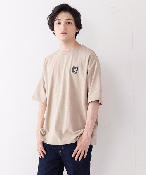 KANGOL(カンゴール)の「【KANGOL/カンゴール】ペイズリーバックプリント ワンポイントブランドロゴ ビッグシルエットTシャツ(Tシャツ/カットソー・メンズ・ブラック/ベージュ/ホワイト・X-LARGE/LARGE/MEDIUM)」の20枚目の写真