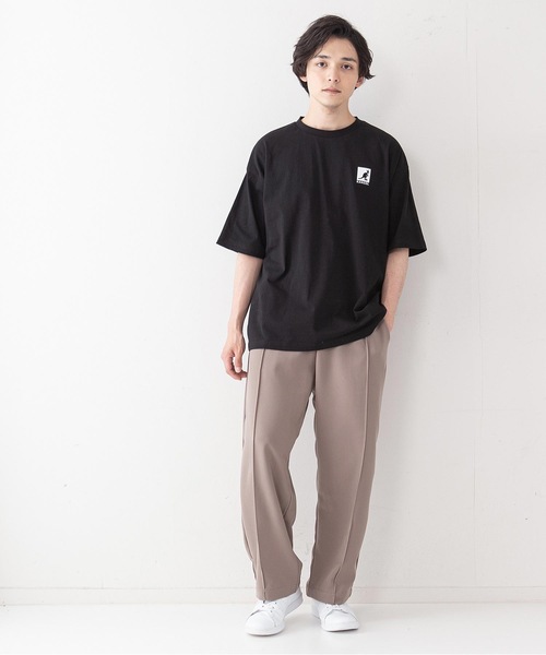 KANGOL(カンゴール)の「【KANGOL/カンゴール】ペイズリーバックプリント ワンポイントブランドロゴ ビッグシルエットTシャツ(Tシャツ/カットソー・メンズ・ブラック/ベージュ/ホワイト・X-LARGE/LARGE/MEDIUM)」の11枚目の写真