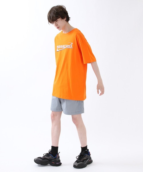 MAHAGRID(マハグリッド)の「MAHAGRID/PLANETロゴT 2945835(Tシャツ/カットソー・レディース・ホワイト/オレンジ/ブラック・MEDIUM/X-LARGE/LARGE)」の12枚目の写真