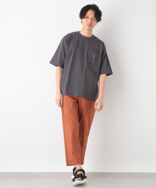 SPALDING(スポルディング)の「【SPALDING】1P/Tee/935410(Tシャツ/カットソー・メンズ・その他1/チャコールグレー/ライトグリーン/キャメル/ホワイト・MEDIUM/X-LARGE/LARGE/SMALL)」の7枚目の写真