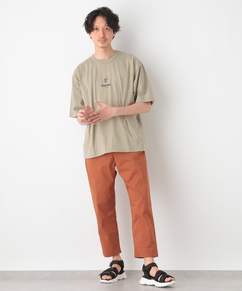 SPALDING(スポルディング)の「【SPALDING】1P/Tee/935410(Tシャツ/カットソー・メンズ・その他1/チャコールグレー/ライトグリーン/キャメル/ホワイト・MEDIUM/X-LARGE/LARGE/SMALL)」の8枚目の写真