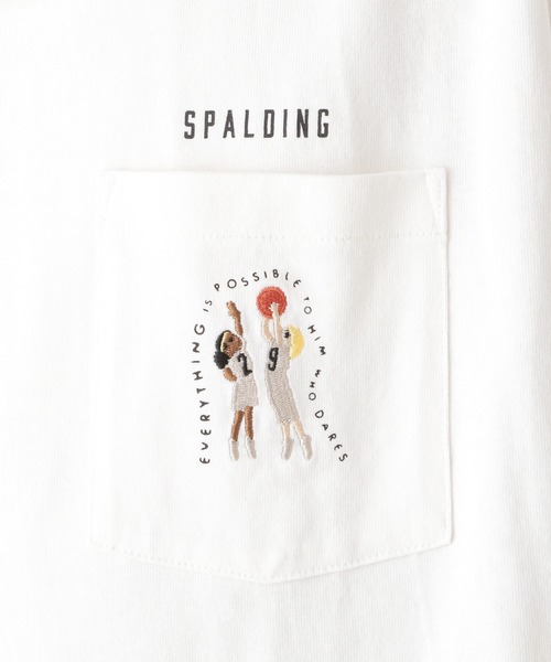 SPALDING(スポルディング)の「【SPALDING】1P/Tee/935410(Tシャツ/カットソー・メンズ・その他1/チャコールグレー/ライトグリーン/キャメル/ホワイト・MEDIUM/X-LARGE/LARGE/SMALL)」の19枚目の写真
