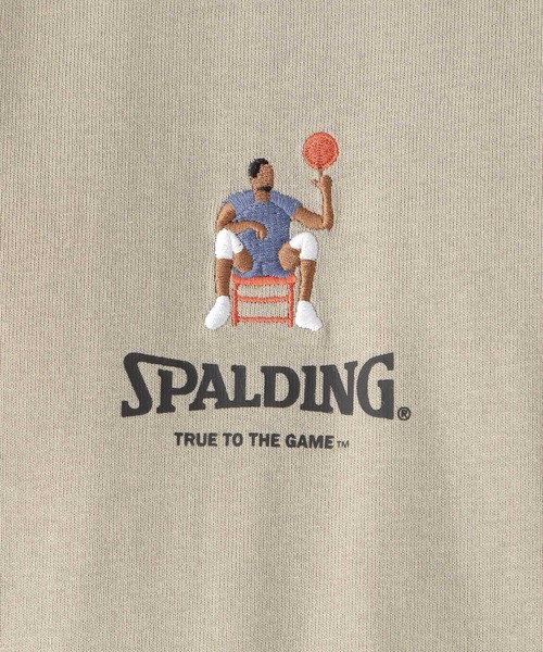 SPALDING(スポルディング)の「【SPALDING】1P/Tee/935410(Tシャツ/カットソー・メンズ・その他1/チャコールグレー/ライトグリーン/キャメル/ホワイト・MEDIUM/X-LARGE/LARGE/SMALL)」の21枚目の写真