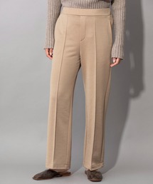 Munich | グロッシーフレンチテリー　ワイドストレートパンツ(スウェットパンツ)