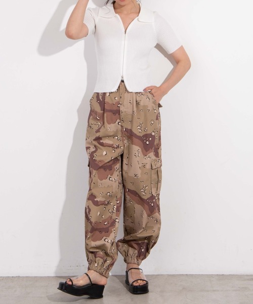 WEGO（ウィゴー）の「WEGO/フロントジップショートニット（ニット/セーター・レディース・ホワイト/ブラック/ライム/オレンジ・FREE）」の11枚目の写真