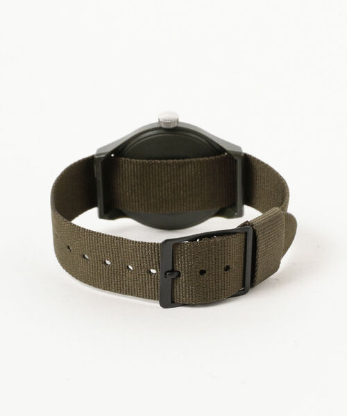 BEAMS BOY（ビームスボーイ）の「TIMEX / Original Camper▲（アナログ腕時計・レディース・ネイビー/オリーブ・ONE SIZE）」の5枚目の写真