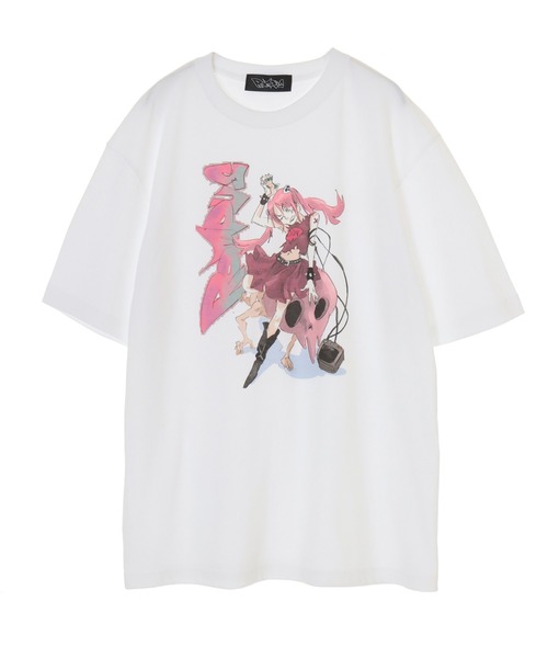 ROMPUS（ロンパース）の「【ROMPUS×JUN INAGAWA】ROMPUSちゃんは半袖で今日も行く（Tシャツ/カットソー・レディース・ブラック/オフホワイト/エメラルド・2/3）」の6枚目の写真