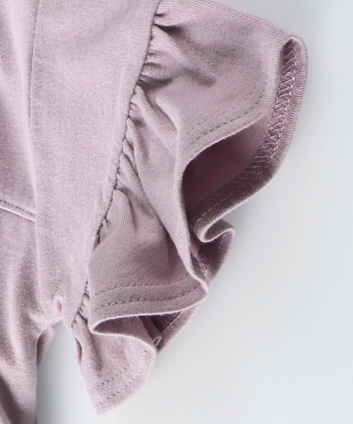 Disney（ディズニー）の「【Disney】袖フリル半袖ワンピース（ワンピース・キッズ・ブラウン/ラベンダー・90cm/110cm/100cm/120cm/130cm）」の6枚目の写真