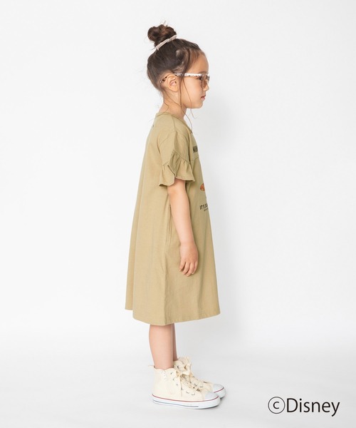 Disney（ディズニー）の「【Disney】袖フリル半袖ワンピース（ワンピース・キッズ・ブラウン/ラベンダー・90cm/110cm/100cm/120cm/130cm）」の17枚目の写真