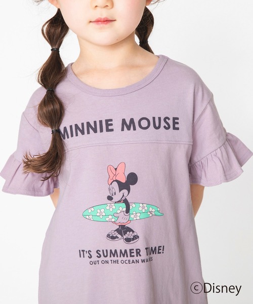 Disney（ディズニー）の「【Disney】袖フリル半袖ワンピース（ワンピース・キッズ・ブラウン/ラベンダー・90cm/110cm/100cm/120cm/130cm）」の20枚目の写真