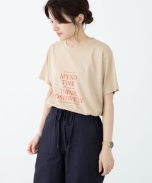 Green　Parks | 多段キレイめロゴTシャツ＊(Tシャツ/カットソー)