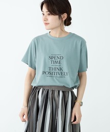 Green　Parks | 多段キレイめロゴTシャツ＊(Tシャツ/カットソー)