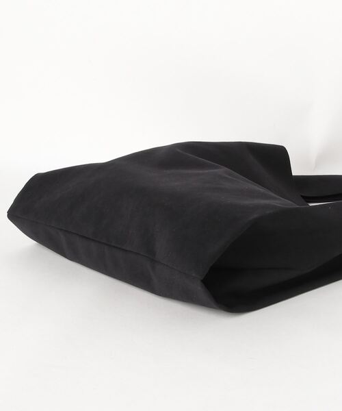 PORT BY ARK（ポートバイアーク）の「PORT BY ARK / ポートバイアーク：Shopping bag：PO09-B001-2[COR]（トートバッグ・メンズ・ブラック・FREE）」の3枚目の写真