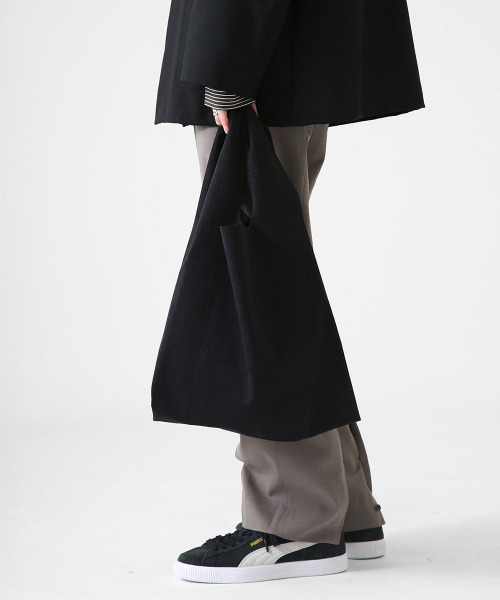 PORT BY ARK（ポートバイアーク）の「PORT BY ARK / ポートバイアーク：Shopping bag：PO09-B001-2[COR]（トートバッグ・メンズ・ブラック・FREE）」の11枚目の写真