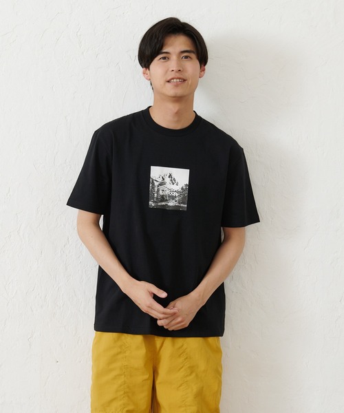 OUTDOOR PRODUCTS(アウトドアプロダクツ)の「【OUTDOOR PRODUCTS】USAコットン ヘビーウェイトフォトロゴビッグシルエットTシャツ(Tシャツ/カットソー・メンズ・カーキ/ブルー系その他/ホワイト/ブラック・SMALL/LARGE/X-LARGE/MEDIUM)」の2枚目の写真