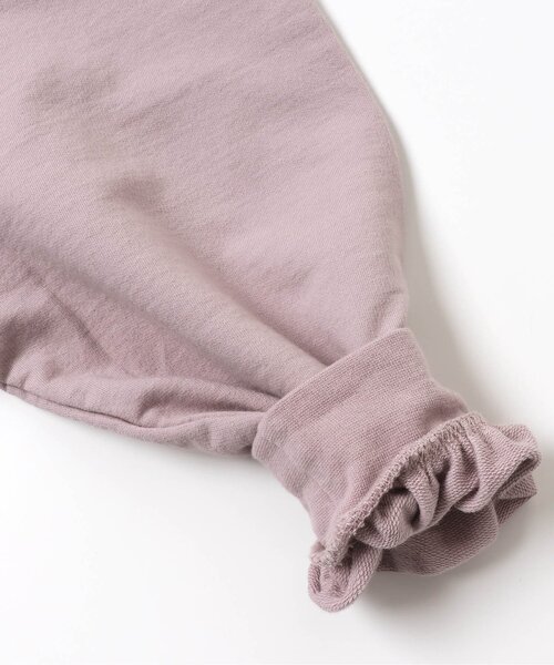 apres les cours（アプレレクール）の「チュールさくらんぼトレーナー（スウェット・キッズ・ブラウン/ピンク/アイボリー/ミント・80/120/140/90/100/130/110）」の12枚目の写真