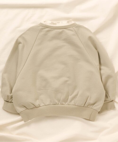 apres les cours（アプレレクール）の「チュールさくらんぼトレーナー（スウェット・キッズ・ブラウン/ピンク/アイボリー/ミント・80/120/140/90/100/130/110）」の18枚目の写真