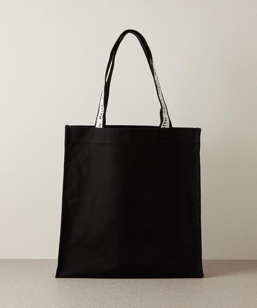 CITEN(シテン)の「<CITEN(シテン)>CITENロゴテープ Mサイズ トートバッグ(トートバッグ・レディース・ブラック/ホワイト/ライトグレー・FREE)」の8枚目の写真