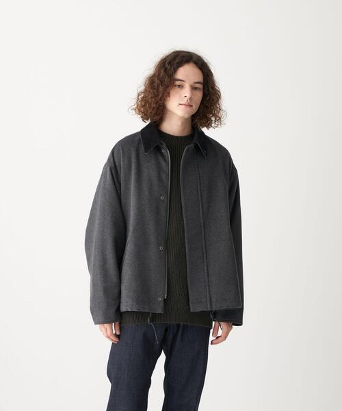 CITEN（シテン）の「＜CITEN（シテン）＞アゼボリューム ニット -ウォッシャブル-（ニット/セーター・メンズ・オフホワイト/ダークグレー/ライトブルー・FREE）」の18枚目の写真