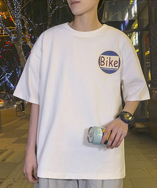 セール メンズ Bikeロゴ ビックシルエットtシャツ Tシャツ カットソー Cheatfulldays チートフルデイズ のファッション通販 Zozotown