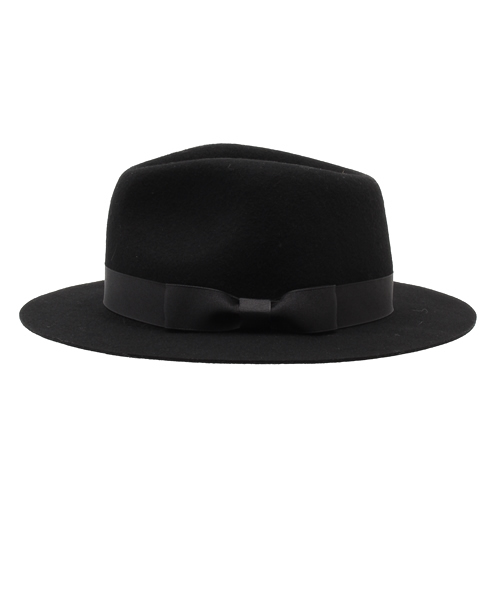 Cartonnage（カルトナージュ）の「中折れツバ広ハット（ハット・レディース・ブラック/グレー・FREE）」の5枚目の写真