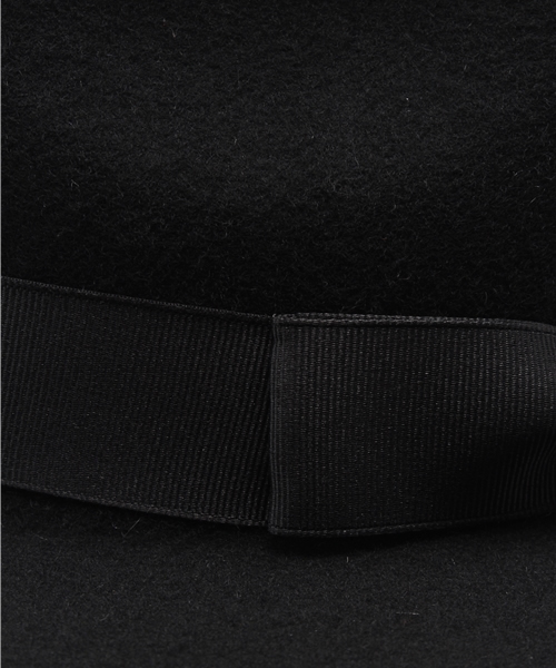 Cartonnage（カルトナージュ）の「中折れツバ広ハット（ハット・レディース・ブラック/グレー・FREE）」の9枚目の写真