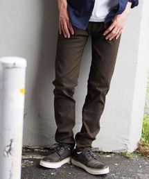 NICOLE CLUB FOR MEN | ハイパーストレッチヘリンボンパンツ(デニムパンツ)