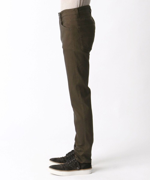 NICOLE CLUB FOR MEN(ニコルクラブフォーメン)の「【21年モデル】ハイパーストレッチヘリンボンパンツ(デニムパンツ・メンズ・ブラック/ブラウン系その他/ネイビー×ホワイト・SMALL/MEDIUM/X-LARGE/LARGE)」の6枚目の写真