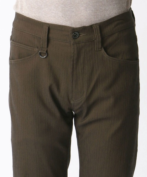 NICOLE CLUB FOR MEN(ニコルクラブフォーメン)の「【21年モデル】ハイパーストレッチヘリンボンパンツ(デニムパンツ・メンズ・ブラック/ブラウン系その他/ネイビー×ホワイト・SMALL/MEDIUM/X-LARGE/LARGE)」の7枚目の写真