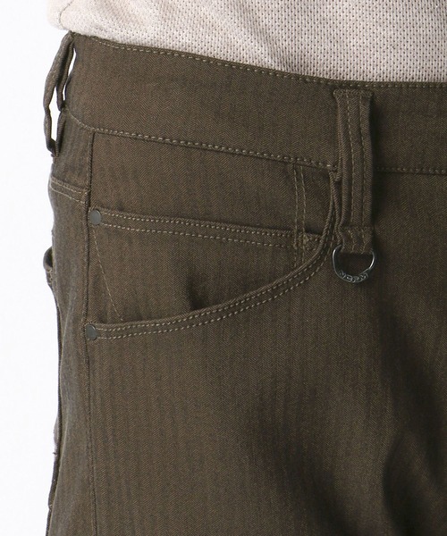 NICOLE CLUB FOR MEN(ニコルクラブフォーメン)の「【21年モデル】ハイパーストレッチヘリンボンパンツ(デニムパンツ・メンズ・ブラック/ブラウン系その他/ネイビー×ホワイト・SMALL/MEDIUM/X-LARGE/LARGE)」の8枚目の写真