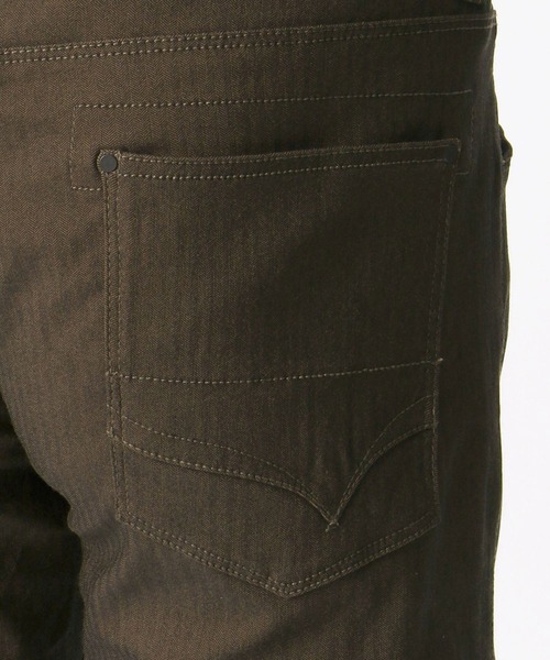 NICOLE CLUB FOR MEN(ニコルクラブフォーメン)の「【21年モデル】ハイパーストレッチヘリンボンパンツ(デニムパンツ・メンズ・ブラック/ブラウン系その他/ネイビー×ホワイト・SMALL/MEDIUM/X-LARGE/LARGE)」の9枚目の写真