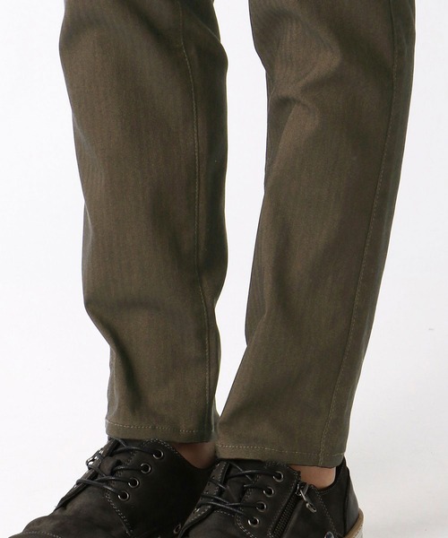 NICOLE CLUB FOR MEN(ニコルクラブフォーメン)の「【21年モデル】ハイパーストレッチヘリンボンパンツ(デニムパンツ・メンズ・ブラック/ブラウン系その他/ネイビー×ホワイト・SMALL/MEDIUM/X-LARGE/LARGE)」の11枚目の写真