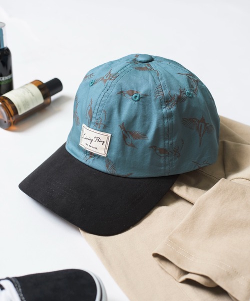 TESTIFY（テスティファイ）の「【TESTIFY】LIVING THING CAP モノグラムキャップ　TZH-9877（キャップ・メンズ・ネイビー/アイボリー/ブルー・FREE）」の3枚目の写真