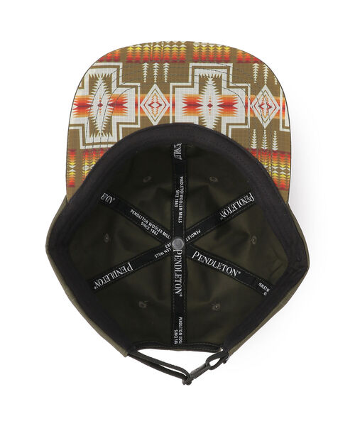 MANASTASH（マナスタッシュ）の「MANASTASH×PENDLETON/マナスタッシュ×ペンドルトン　MS PENDLETON CAP　キャップ（キャップ・メンズ・ブラック/ベージュ/オリーブ・FREE）」の6枚目の写真