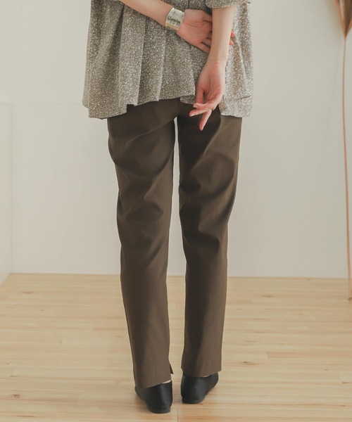 SENSE OF PLACE by URBAN RESEARCH（センスオブプレイスバイアーバンリサーチ）の「『TALLサイズあり』ストレッチスリムテーパードパンツ（その他パンツ・レディース・ブラック/ブラウン/ブルー/アイボリー・SMALL/MEDIUM/LARGE/X-SMALL/TALL）」の20枚目の写真