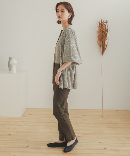 SENSE OF PLACE by URBAN RESEARCH（センスオブプレイスバイアーバンリサーチ）の「『TALLサイズあり』ストレッチスリムテーパードパンツ（その他パンツ・レディース・ブラック/ブラウン/ブルー/アイボリー・SMALL/MEDIUM/LARGE/X-SMALL/TALL）」の22枚目の写真